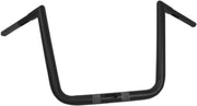 LA Choppers 1-1/4" Hefty Twin Peaks Handlebar For Harley Davidson FLTRK 1868 ABS 2020-2022 33 cm (13") - Black/Flat