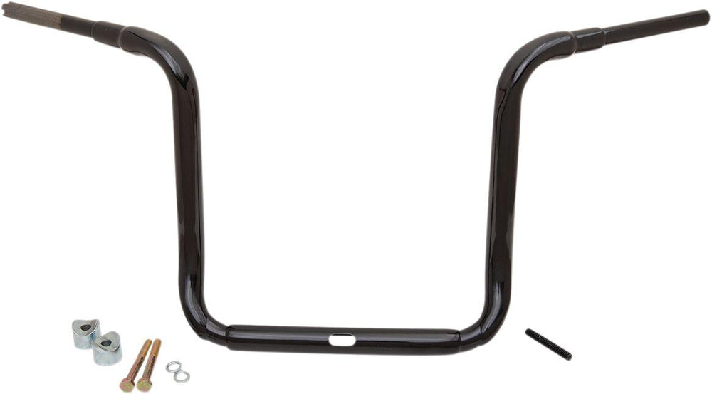 LA Choppers 1-1/2" Grande Traditional Ape Hanger Handlebar For Harley Davidson FLHC 1979 40.5 cm (16") - Black