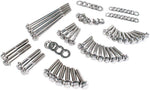 Feuling Parts Dress-Up 12-Point External Primary/Transmission Engine Fastener Kit For Harley Davidson FLD 1690 2012-2013 - Silver