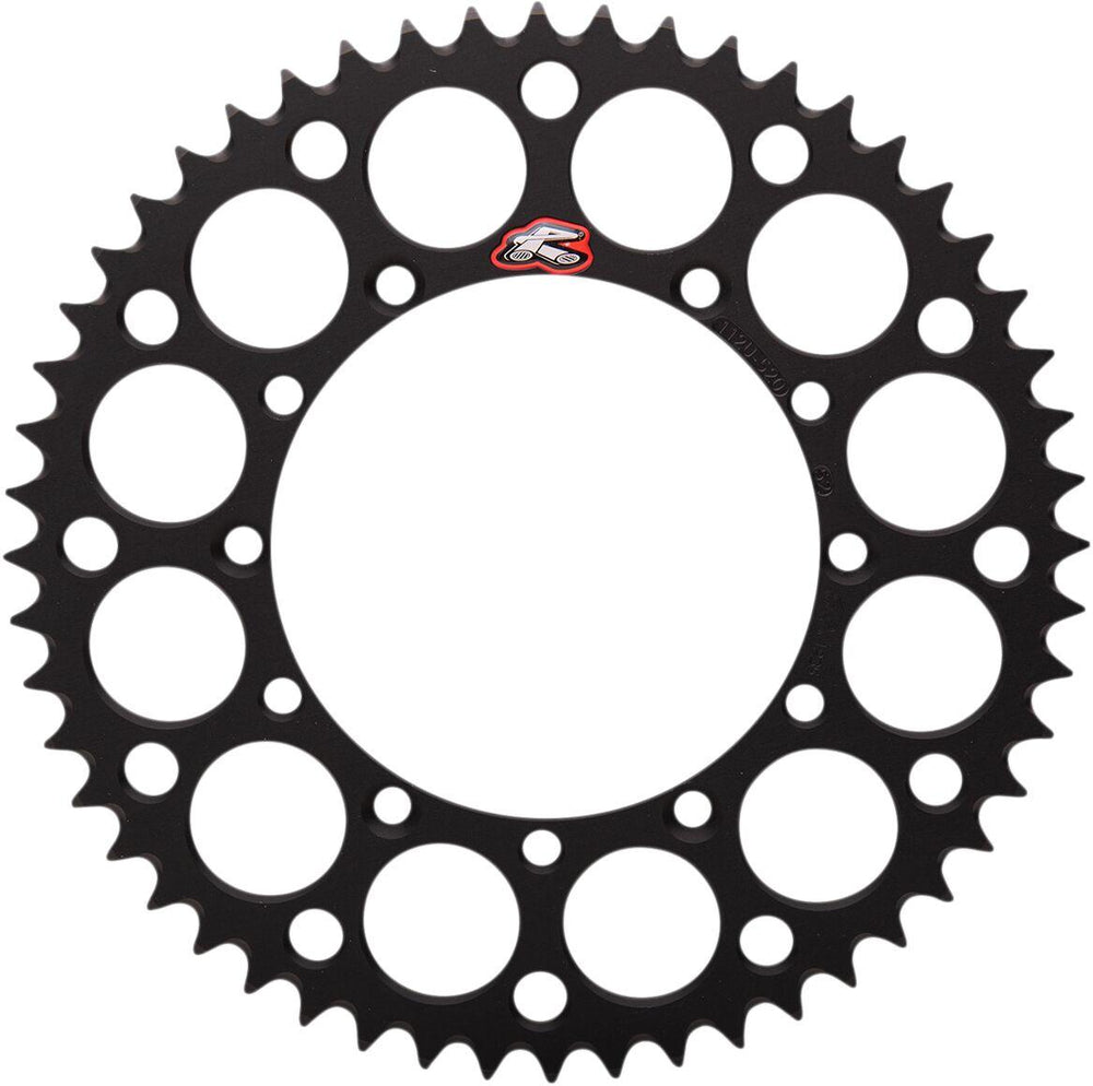 Renthal Ultralight Sprocket For Kawasaki KDX250 1983-1994 Rear 52T - Black