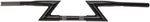 LA Choppers 1-1/4" Z-Bar Style Handlebar 69.9 mm (2-3/4") 2026 - Black