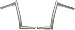 Fat Baggers Inc. 1-1 4" EZ Install Pointed Top Handlebar For Harley Davidson FLD 1690 2012-2013 25.5 cm (10") - Chrome