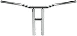 Biltwell 1" T-Bar Handlebars 35.5 cm (14") - Chrome