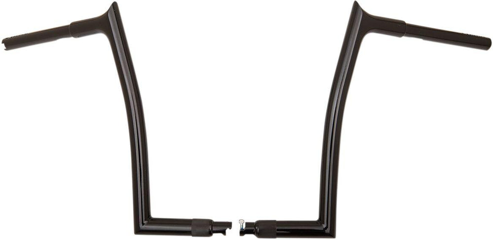 Fat Baggers Inc. 1-1 4" EZ Install Pointed Top Handlebar For Harley Davidson FLHRXS 1750 2018 35.5 cm (14") - Black