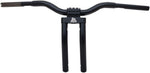LA Choppers Kage Fighter-T Pullback Handlebar 33 cm (13") - Black/Flat