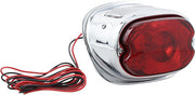 Drag Specialties Taillight Assembly For Harley Davidson FL 1200 1957-1960 Rear Red