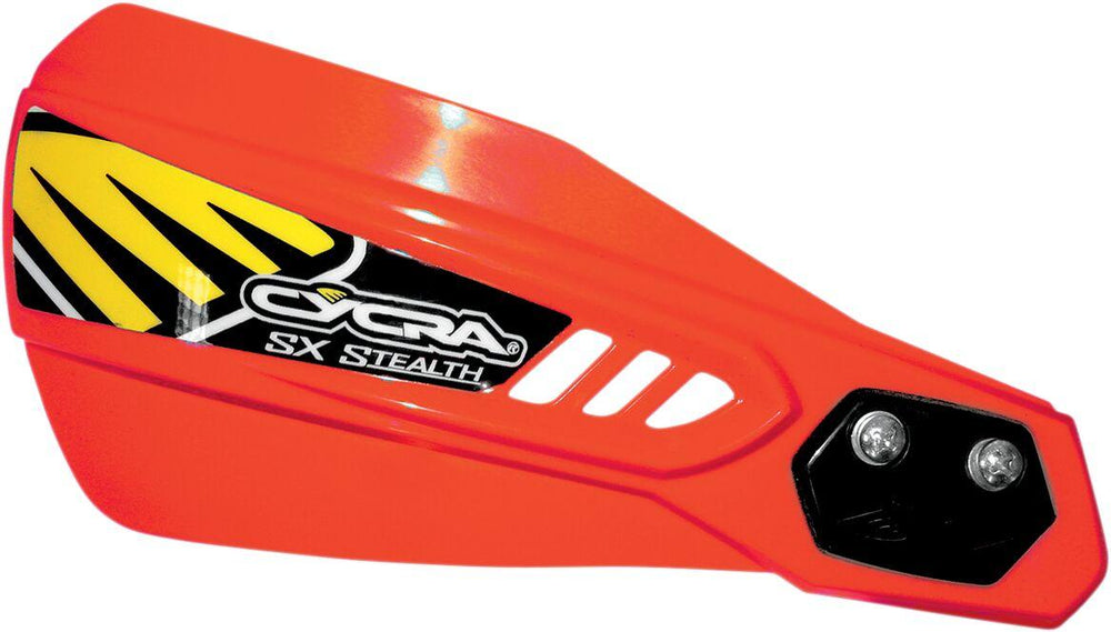 Cycra Stealth Hand Guards Alloy Racer Pack - Gloss/Red