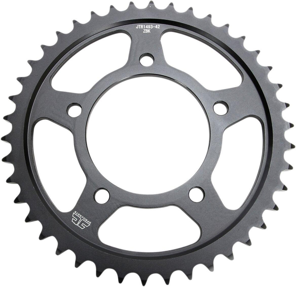 JT Steel Sprocket For Kawasaki ZX-14 1400 2006-2011 Rear 42T Black