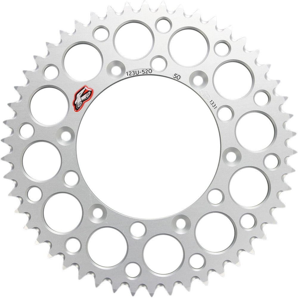 Renthal Ultralight Sprocket For Suzuki DR350 1990-1998 Rear 50T - Silver