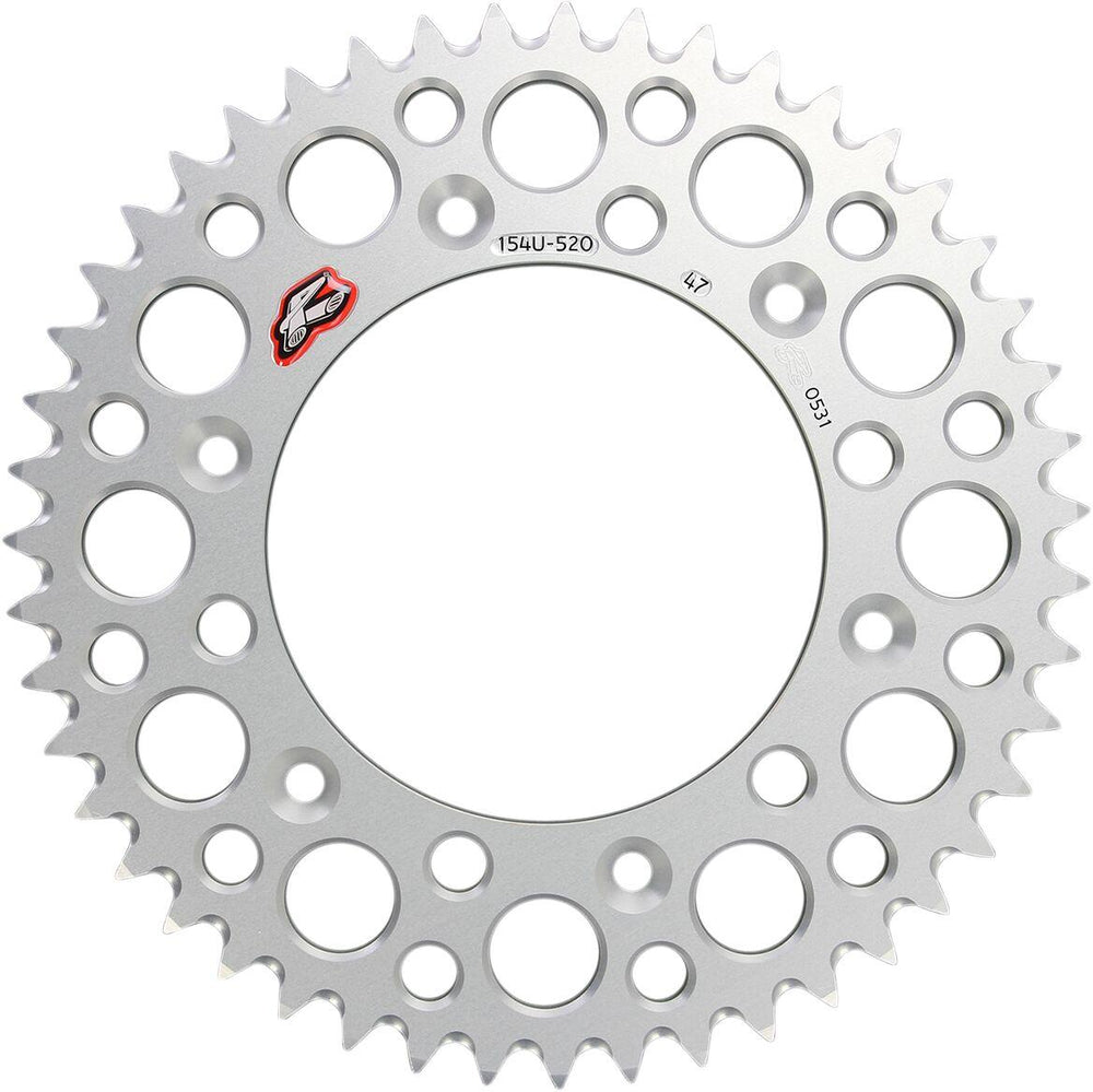 Renthal Ultralight Sprocket For Honda CR125 1987-2007 Rear 47T - Silver