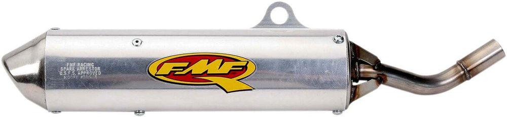 FMF Turbinecore 2-Q Spark Arrestor Silencer For Yamaha YZ80 1993-2001 - Silver