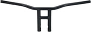 Biltwell 1" T-Bar Handlebars For Harley Davidson FLDE 1750 2018-2020 25.5 cm (10") - Black Electroplate