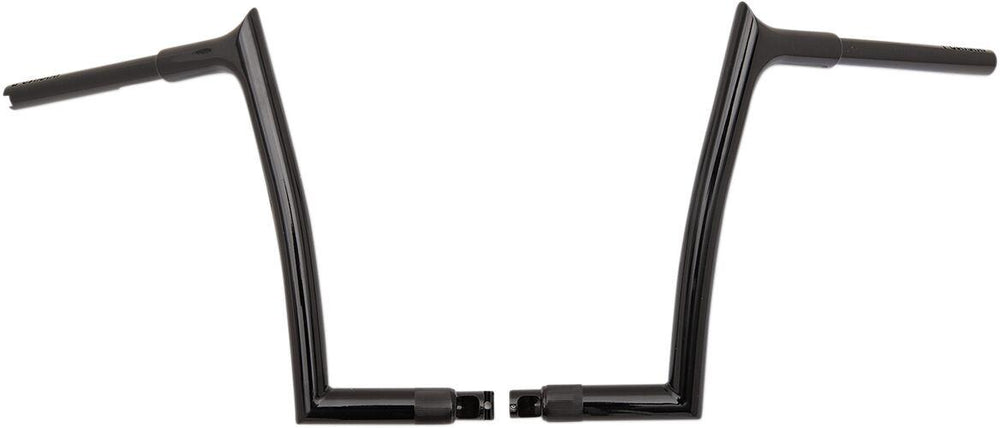 Fat Baggers Inc. 1-1 4" EZ Install Pointed Top Handlebar For Harley Davidson FLTRK 1868 2021-2022 30.5 cm (12") - Black
