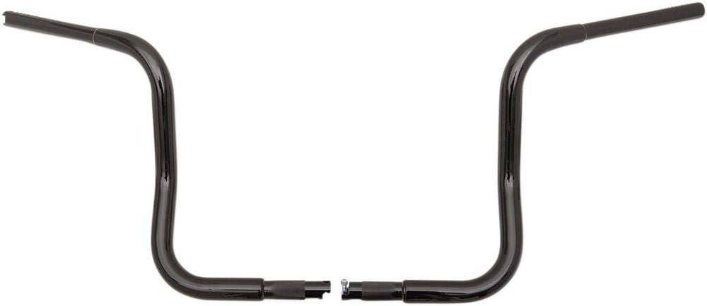 Fat Baggers Inc. 1-1/4" EZ Install Round Top Handlebar For Harley Davidson FLH 1868 ABS 2021 - Black