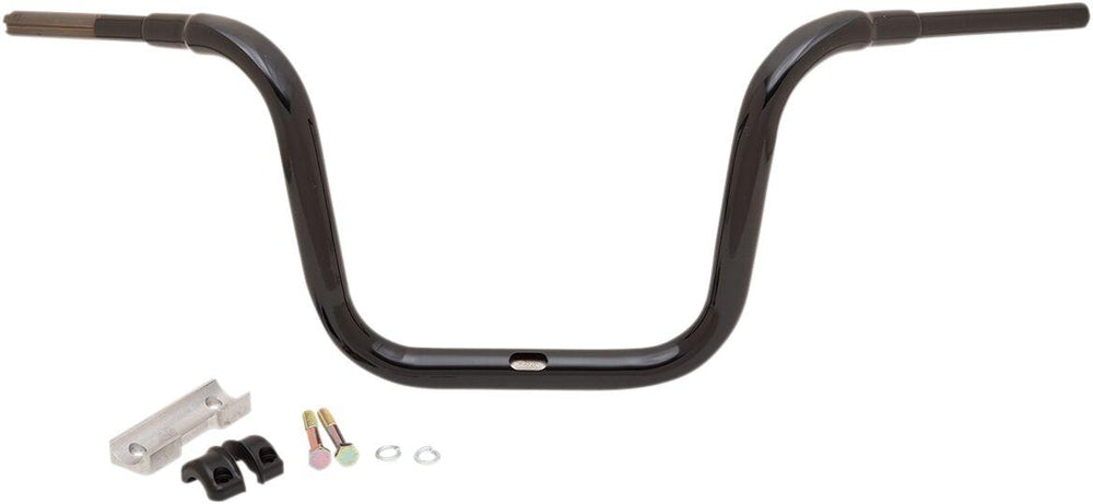 LA Choppers 1-1/2" Grande Traditional Ape Hanger Handlebar For Harley Davidson FLTRK 1868 ABS 2020-2022 30.5 cm (12") - Black