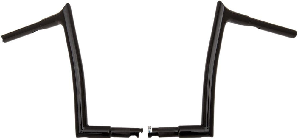 Fat Baggers Inc. 1-1 4" EZ Install Pointed Top Handlebar For Harley Davidson FLD 1690 2012-2013 30.5 cm (12") - Black