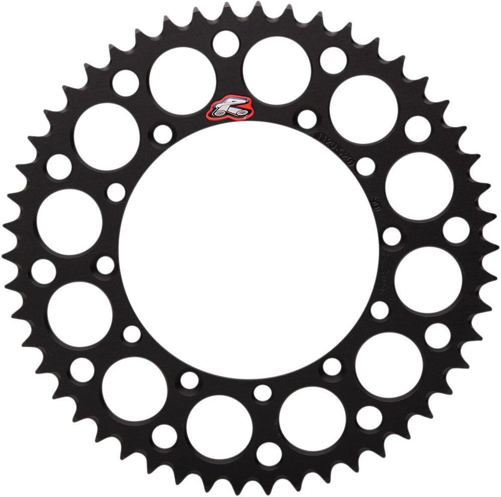 Renthal Ultralight Sprocket For Kawasaki KDX250 1983-1994 Rear 50T - Black