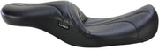 LE Pera Sorrento 2 Up Seat For Harley Davidson FLH 1868 ABS 2021 Stitched 15-1/2" - Black