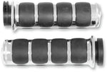 Kuryakyn ISO-Grips For 1" Bars For Harley For Harley Davidson FLD 1690 2012 - Black/Chrome