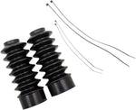 Drag Specialties Fork Boots For Harley Davidson FXD 1340 1995-1998 39mm x 177.8mm - Black