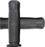 Avon Grips Old School Rubber Grips For Harley Davidson FLDE 1750 2018-2020 Closed End No Flange - Black
