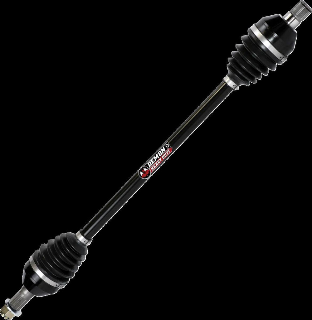 Demon Heavy Duty Axle For Can Am Maverick Turbo 900 EFI 4X4 2024 Fits Rear Left Or Right - Black