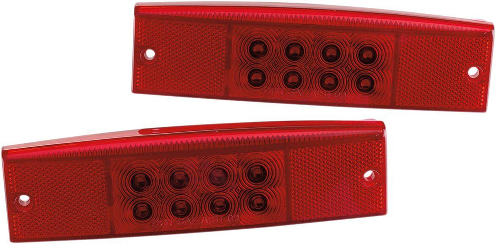 Moose Racing LED Taillights For Polaris Ranger 570 4X4 2014-2020 Red