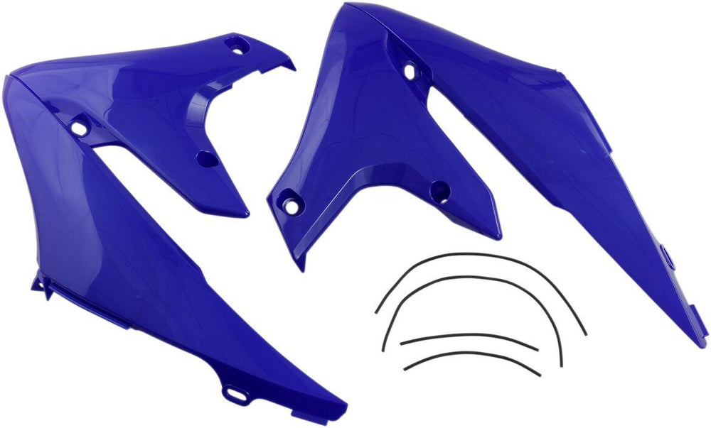UFO Radiator Scoops For Yamaha WRF250 2020-2024 - Blue