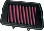 K&N High Flow Air Filter For Triumph Tiger 800 2011-2014 - Black Red