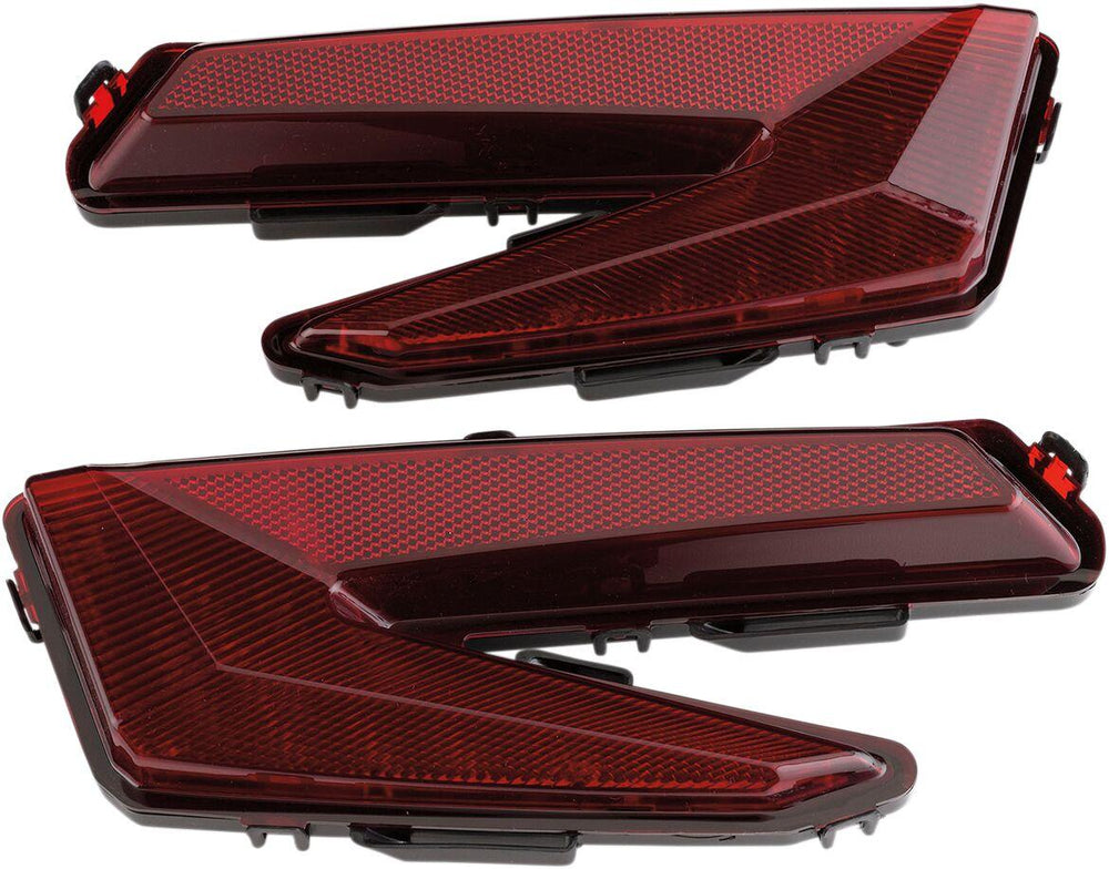 Moose Racing LED Taillights For Can Am Maverick Turbo 900 EFI 4X4 Red