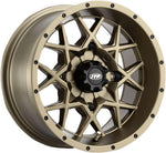 ITP Hurricane Wheel For Polaris ACE 500 4X4 2018-2019 Fits Front Or Rear 14x7" - Bronze
