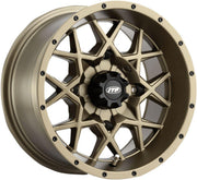 ITP Hurricane Wheel For Polaris ACE 500 4X4 2018-2019 Fits Front Or Rear 14x7" - Bronze