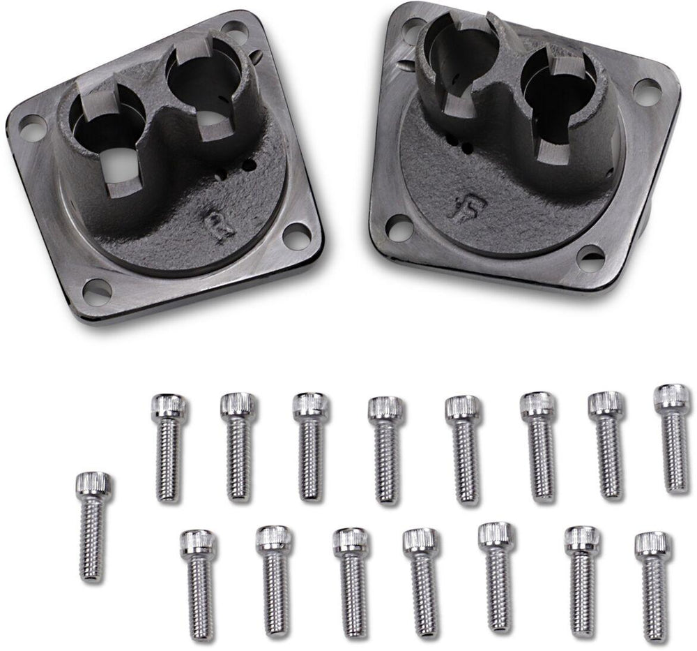 Drag Specialties Lifter Blocks For Harley Davidson FL 1200 1953-1977 - Black