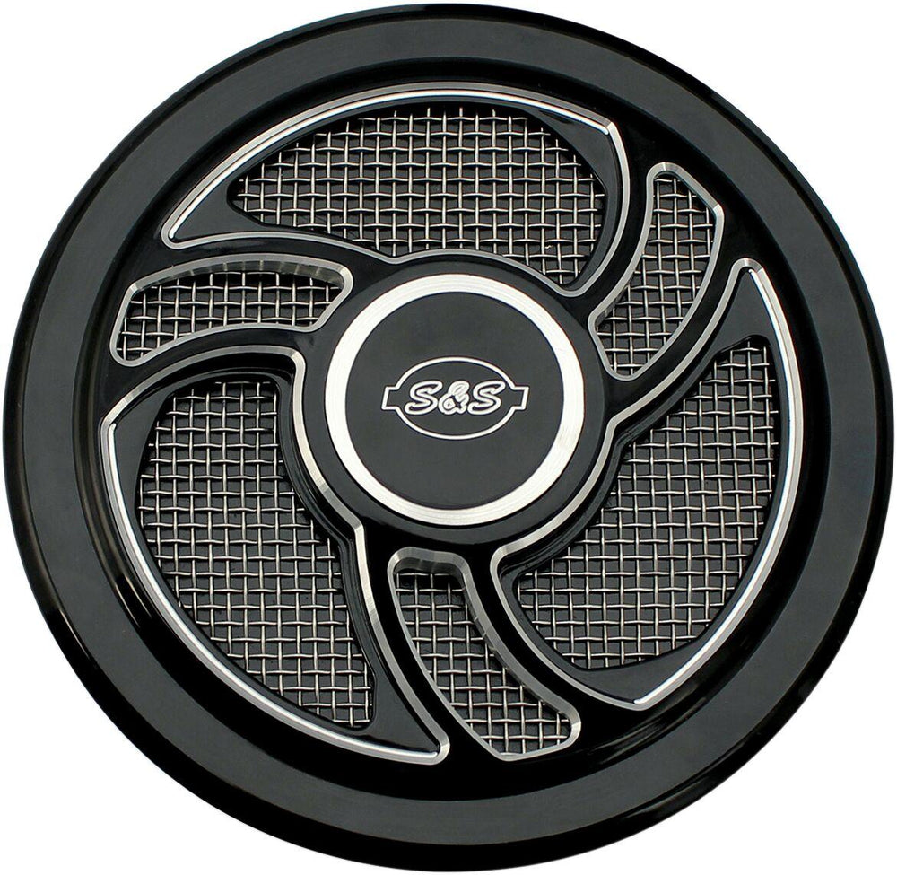 S&S Cycle Torker Stealth Air Cleaner Cover For Harley Davidson FLD 1690 2012-2013 - Black