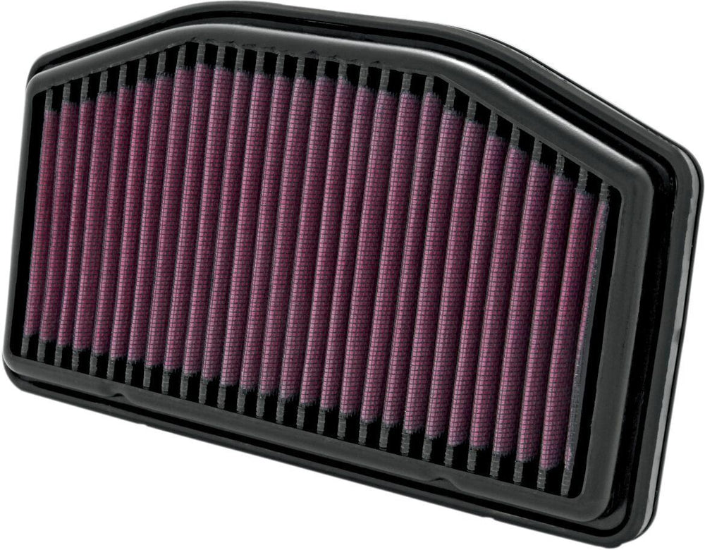 K&N Sportbike Race-Spec High-Flow Air Filter For Yamaha YZF-R1 1000 2009-2014 - Black Red