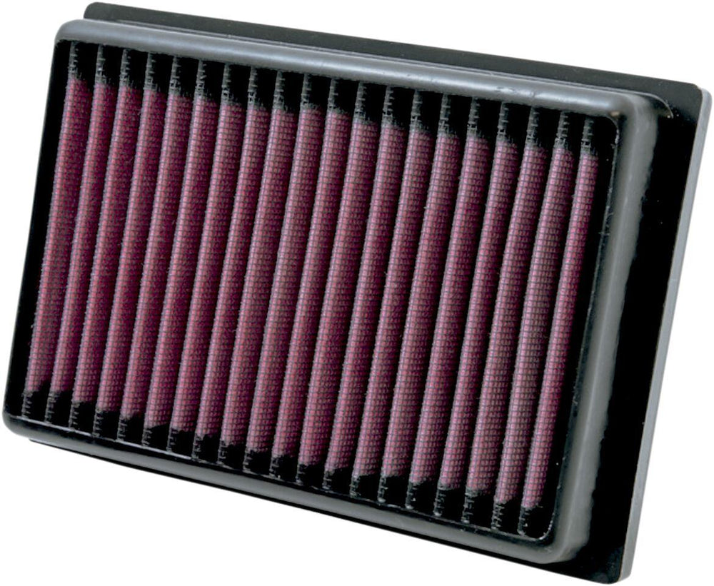 K&N High Flow Air Filter For Can Am (BRP) RYKER 600 ACE 2019-2024 - Black Red