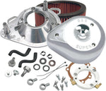 S&S Cycle Teardrop Air Cleaner For Harley Davidson FLD 1690 2012-2013 - Chrome