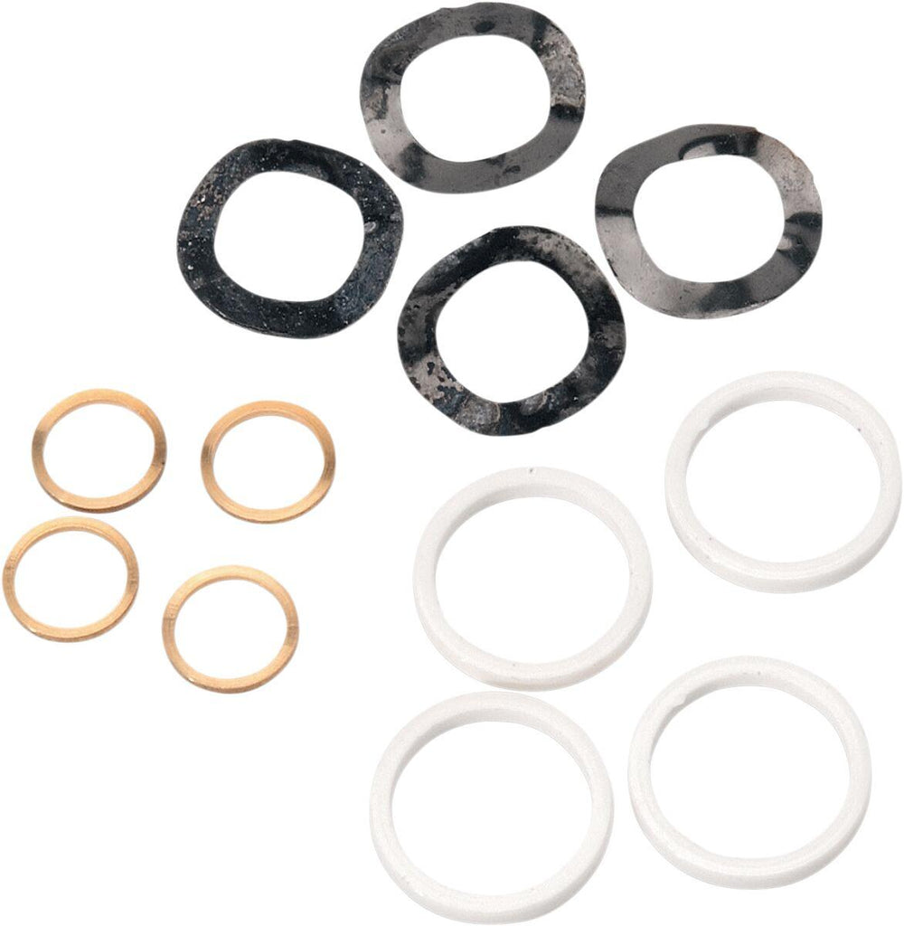 Drag Specialties Rocker Shaft Adjuster Kit For Harley Davidson FL 1200 1970-1977 Fits Front Or Rear