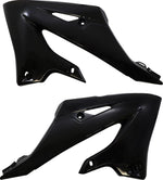 UFO Radiator Scoops For Yamaha YZ125 2022-2025 - Black