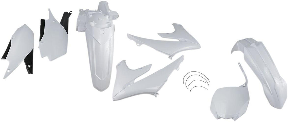 UFO Plastics Kit For Yamaha YZF250 2019-2023 - Black White