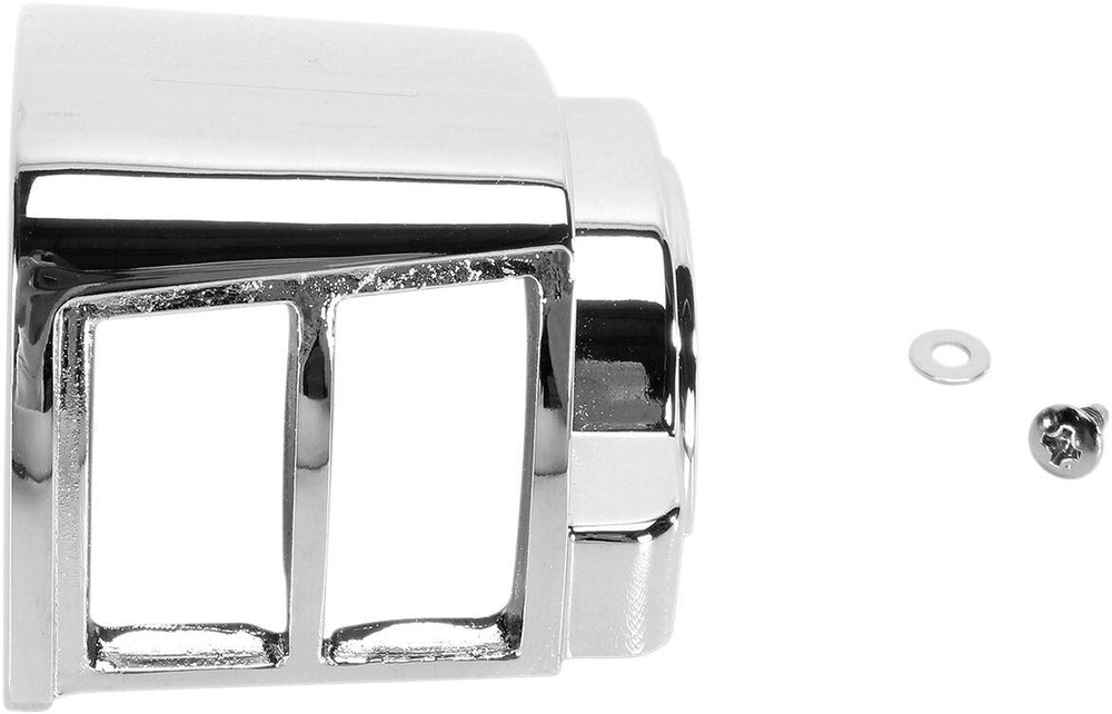 Drag Specialties Handlebar Switch Housing Kit For Harley Davidson FLH 1340 1982-1984 - Chrome