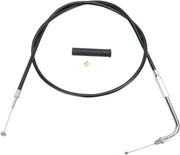 Drag Specialties Vinyl Throttle Cable For Harley Davidson FLH 1340 1981-1983 112 cm (44") - Black