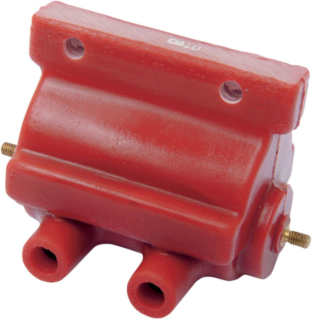 Andrews Supervolt 12 V Ignition Coil For Harley Davidson FLH - Red