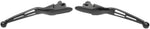 Drag Specialties Slotted Wide Blade Lever Set For Harley Davidson FLHR 1750 2017-2019 - Black