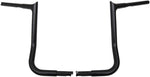 Fat Baggers Inc. 1-1 4" EZ Install Pointed Top Handlebar For Harley Davidson FLH 1868 2021 35.5 cm (14") - Black