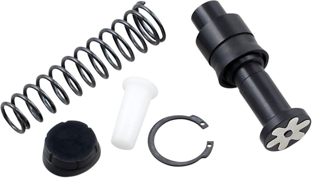 Drag Specialties Rear Brake Master Cylinder Rebuild Kit For Harley Davidson FXDF 1690 2016 Rear - Black Silver