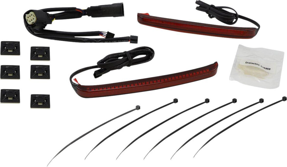 Ciro Bag Blades Accent Lights For Harley Davidson FLH 1868 ABS 2021 Red