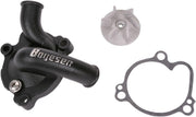 Boyesen Supercooler Water Pump Cover & Impeller Kit For Kawasaki KX250 1994-2004 - Black