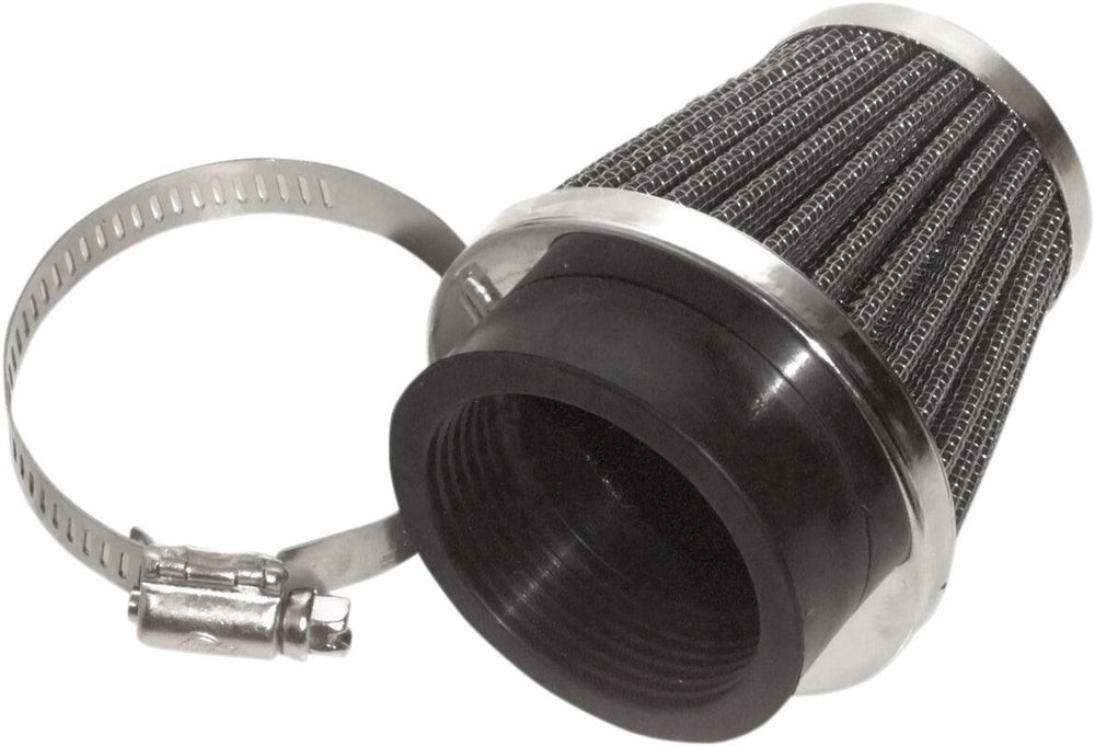 Emgo Clamp On Pod Air Filter For Honda CB 250 N 1978-1981 - Black Chrome