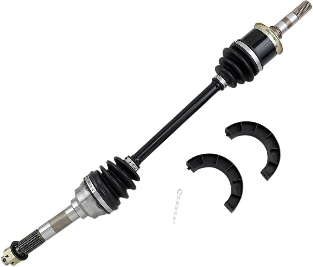 Moose Racing Standard CV Axle For Kawasaki KAF 620 4X4 2001-2013 Fits Front Left Or Right - Black